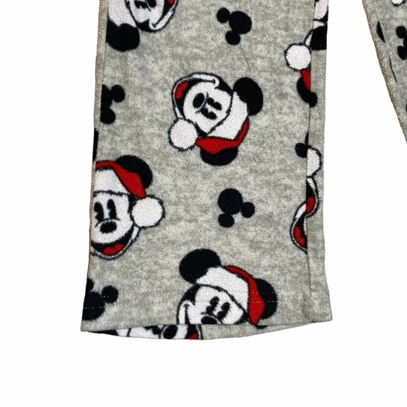 Disney Mickey Mouse Christmas Fleece Pajama Pants - Picture 4 of 4